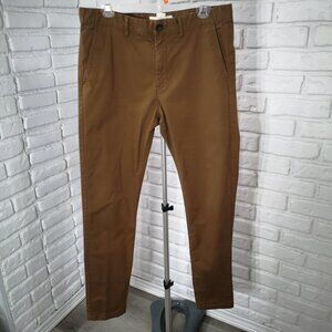 H&M L.O.G.G. Label of Graded Goods Men's Size 33 Skinny Fit Brown Pants
